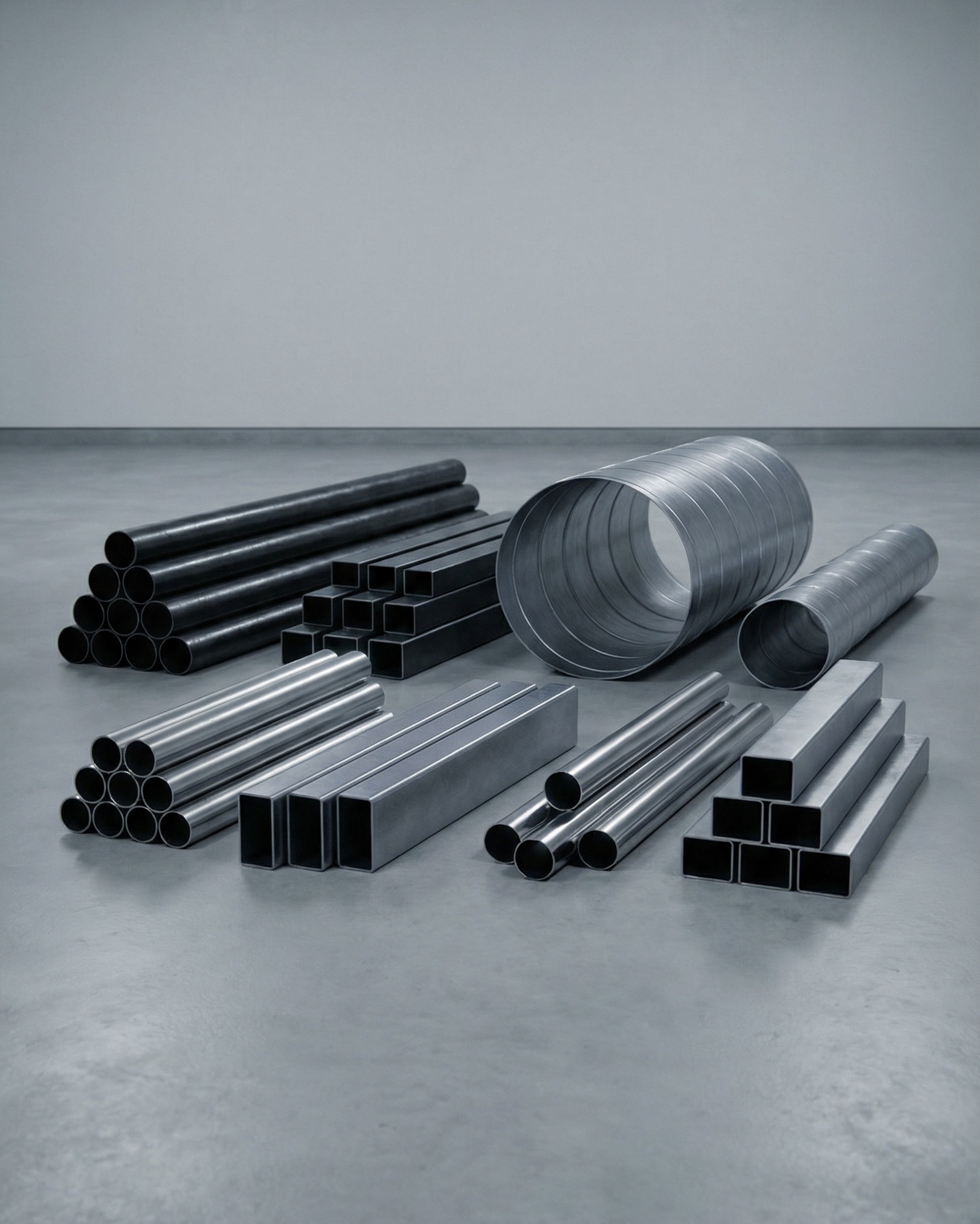 Steel tube production line